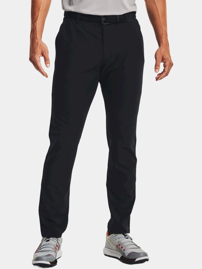 Under Armour Drive Slim Tapered Pant lang Hose schwarz