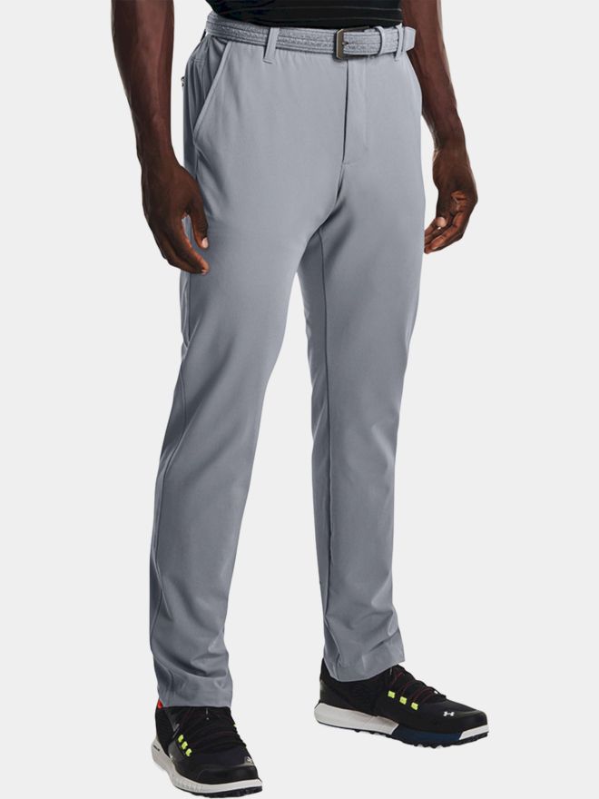 Under Armour Drive Slim Tapered Pant lang Hose hellgrau