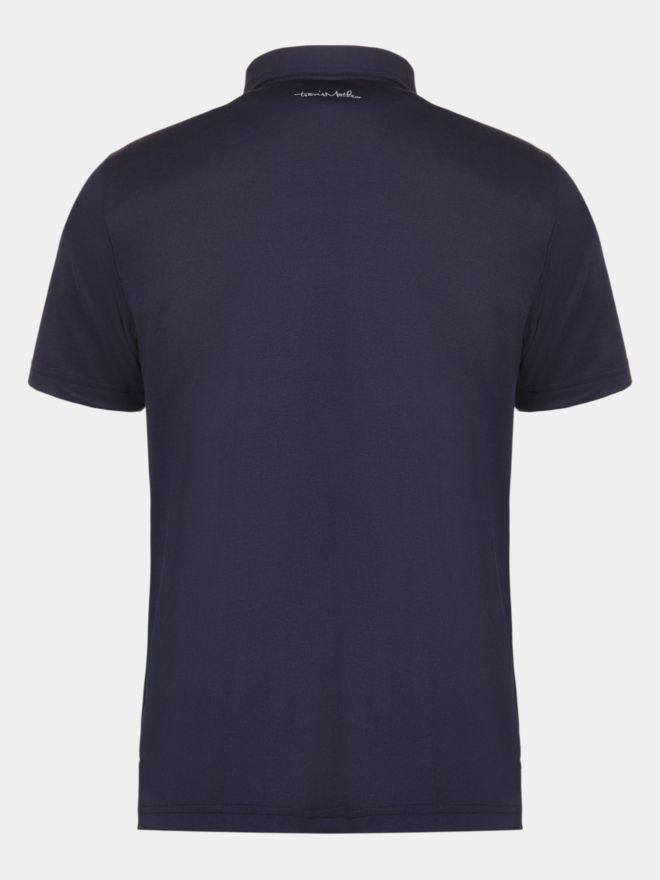 TravisMathew Polokošile FEATHERWEIGHT PERFOR s polovičním rukávem modrá