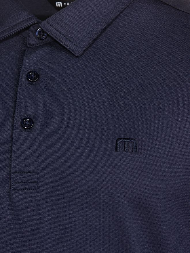 TravisMathew Polokošile FEATHERWEIGHT PERFOR s polovičním rukávem modrá