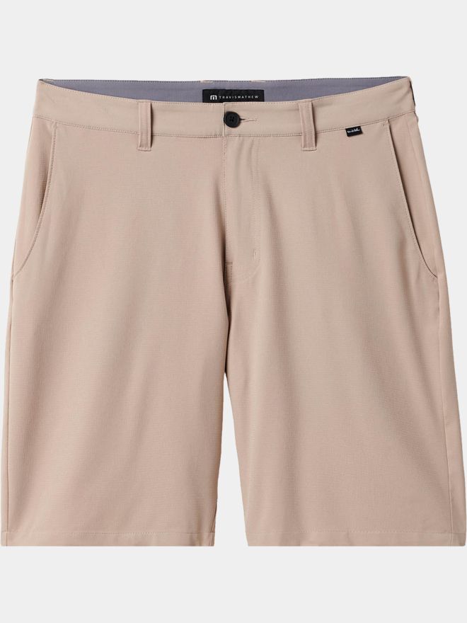 TravisMathew Kalhoty WANDERLUST SHORT Bermudy písek