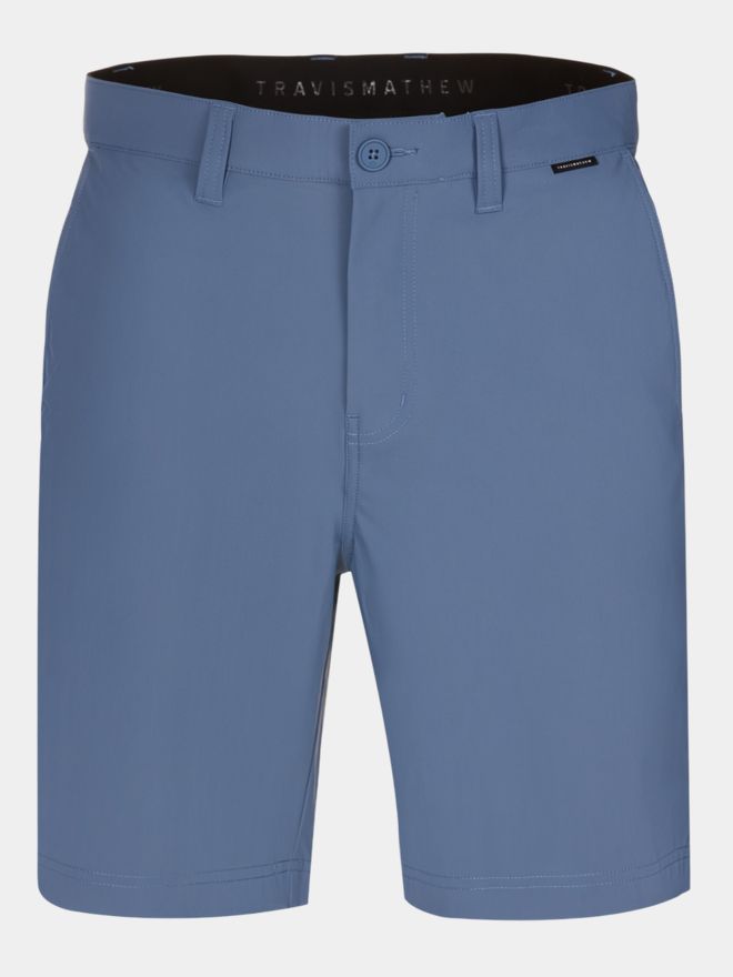 TravisMathew HERO HOUR SHORT Bermuda Hose blau