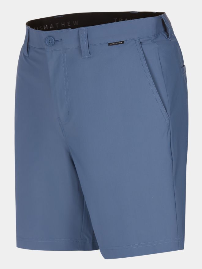 TravisMathew HERO HOUR SHORT Bermuda Hose blau