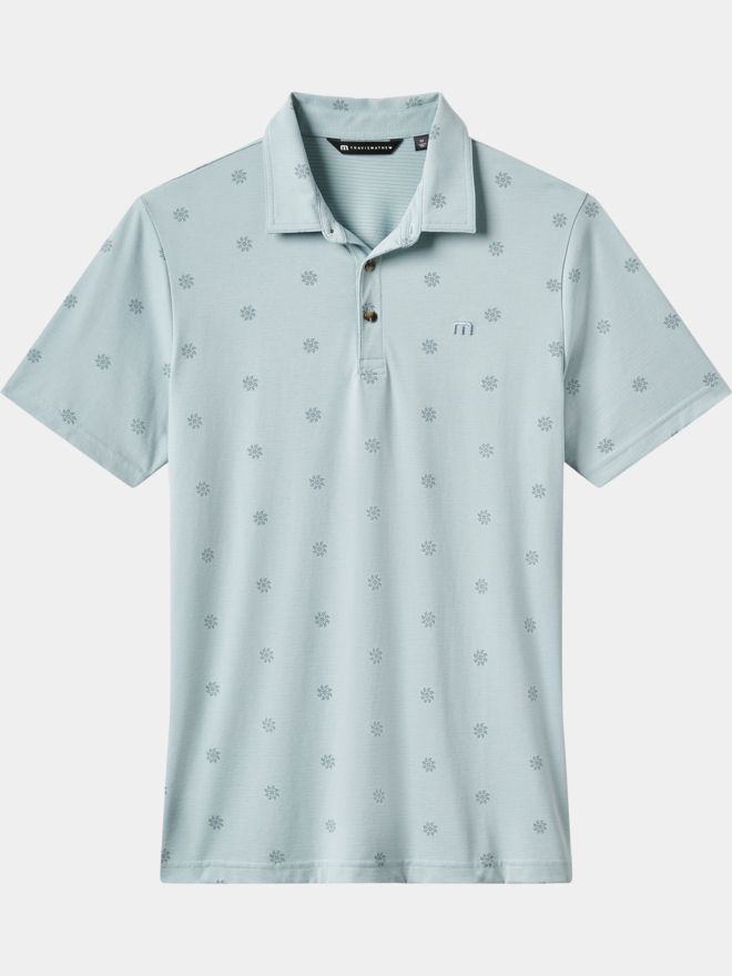 TravisMathew PERFORMANCE JERSEY S Halbarm Polo grün