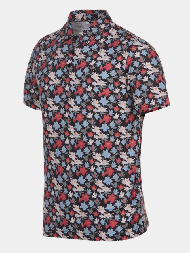 TravisMathew Polokošile FEATHERWEIGHT FAIRWA s polovičním rukávem černá