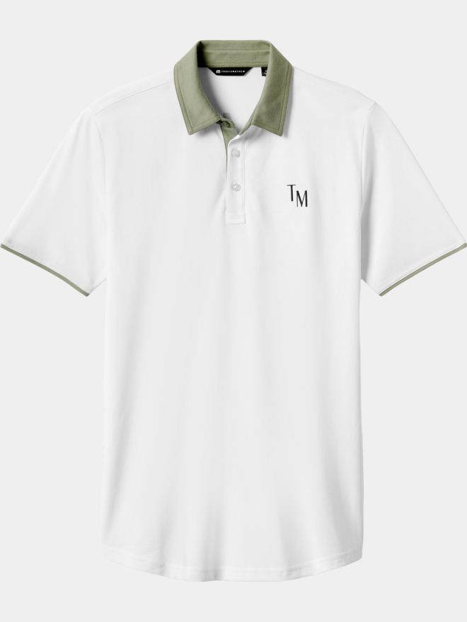 TravisMathew AB ENERGY POLO Halbarm Polo weiß