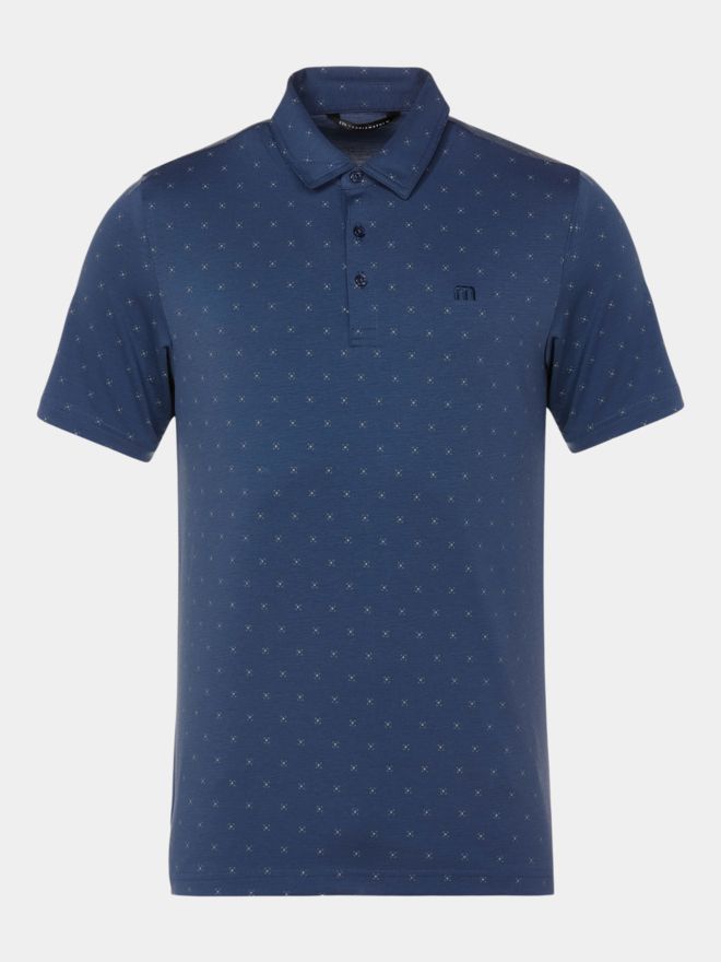 TravisMathew PERFORMANCE JERSEY W Halbarm Polo blau