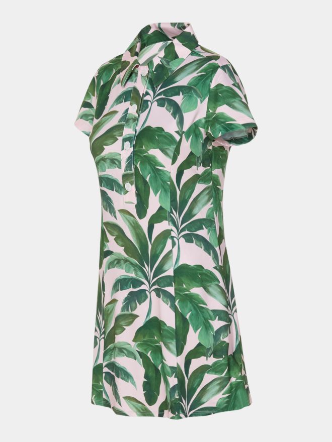 Puma Puma W PUMA X MUMU Palm Dress Halbarm Kleid rosa