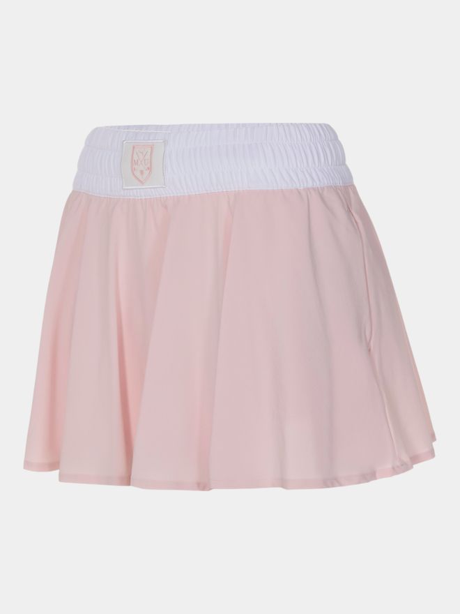 Puma Puma W PUMA X MUMU Woven Golf Skirt kurz Skort rosa