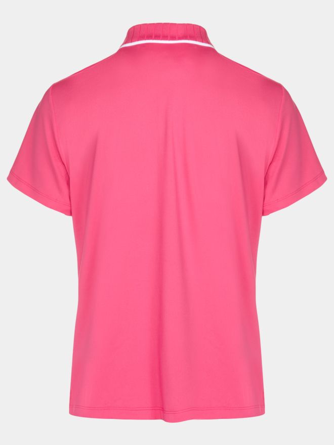 Puma W Cloudspun Bridges Polo s krátkým rukávem růžová