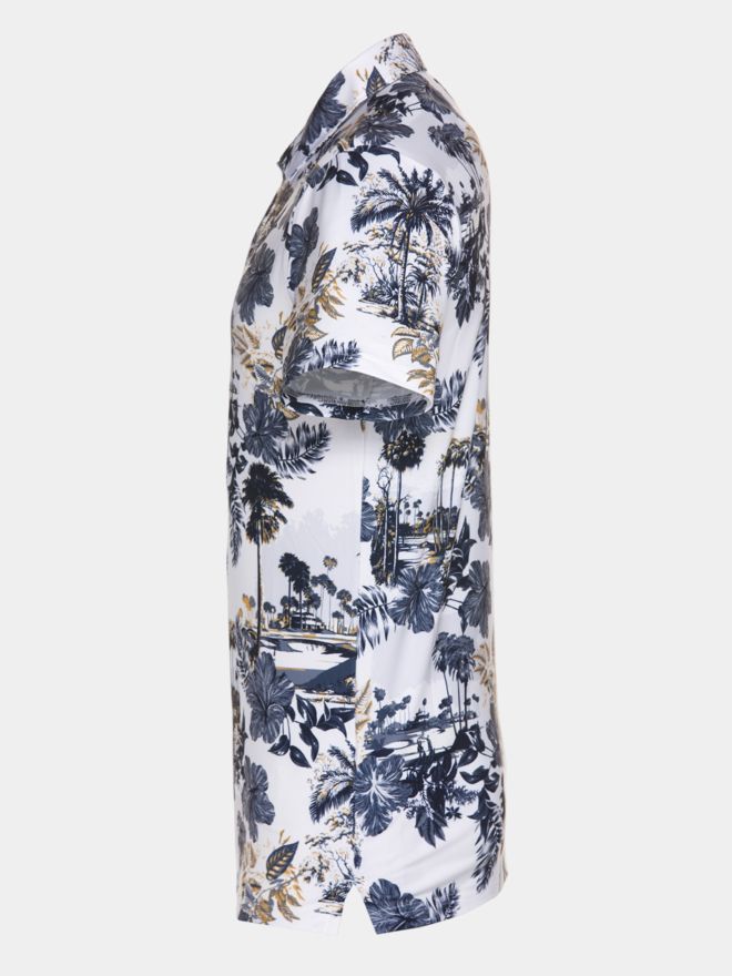 Puma Puma Cloudspun Palm Polo - BN Halbarm Polo weiß