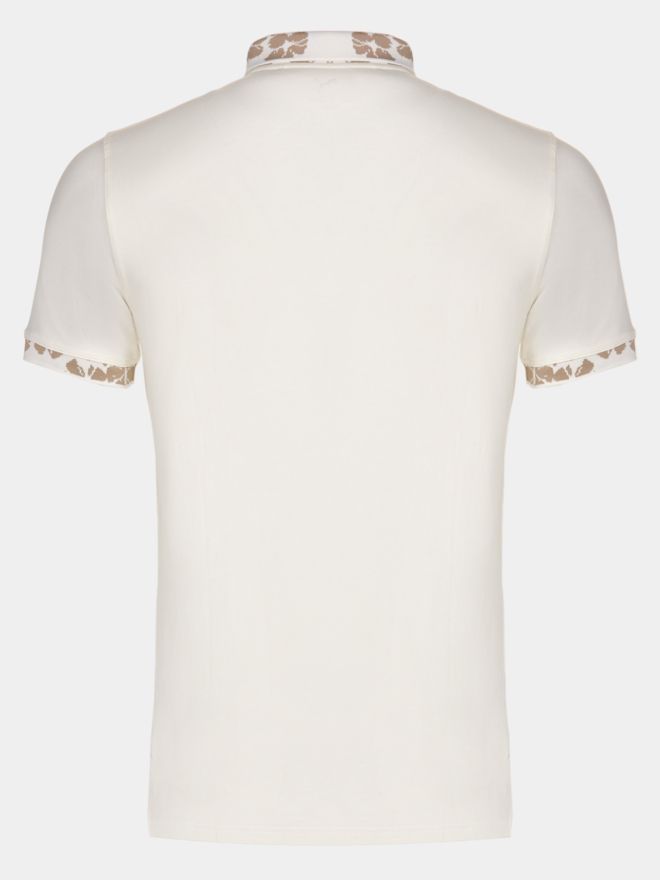 Puma Puma Modalon Floral Rib Polo - LC Halbarm Polo weiß