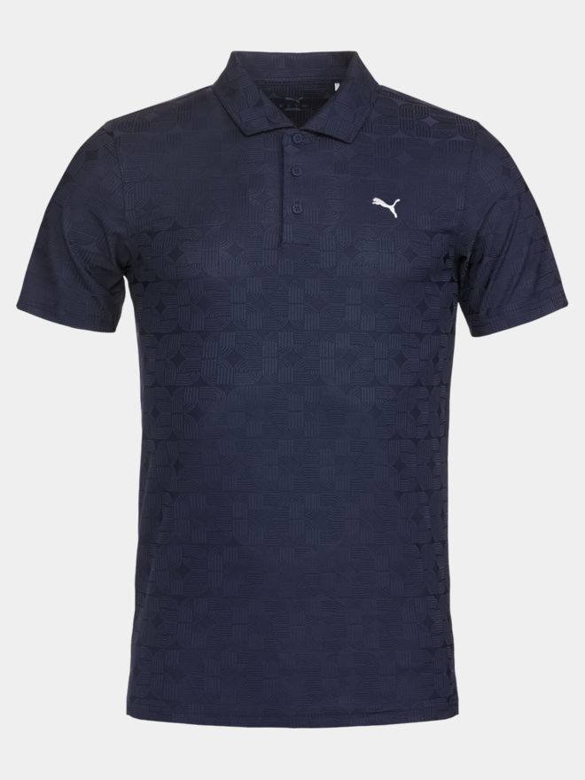 Puma Puma MATTR Deco Jacquard Polo - LC Halbarm Polo navy