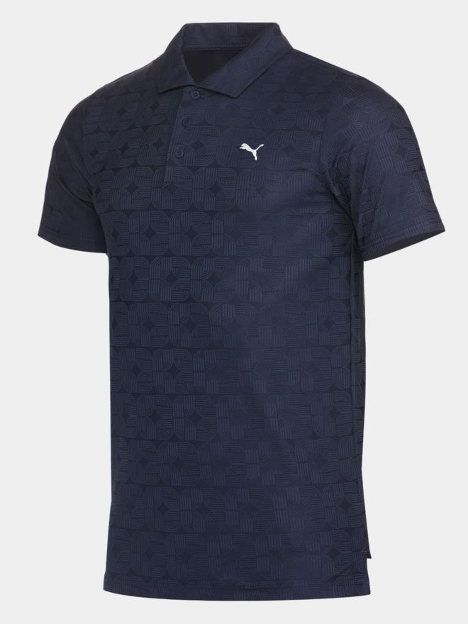 Puma Puma MATTR Deco Jacquard Polo - LC Halbarm Polo navy