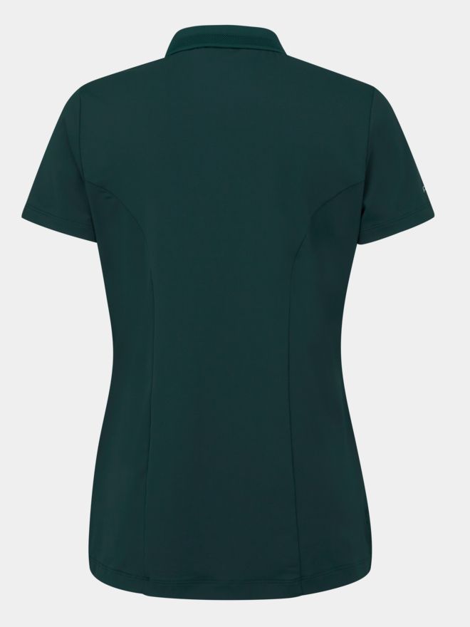 Ping Sedona Halbarm Polo dunkelgrün