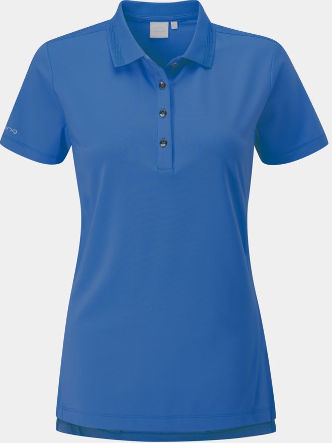 Ping Sedona Halbarm Polo hellblau