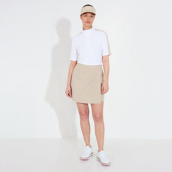 Abacus Aloha Halbarm Polo weiß