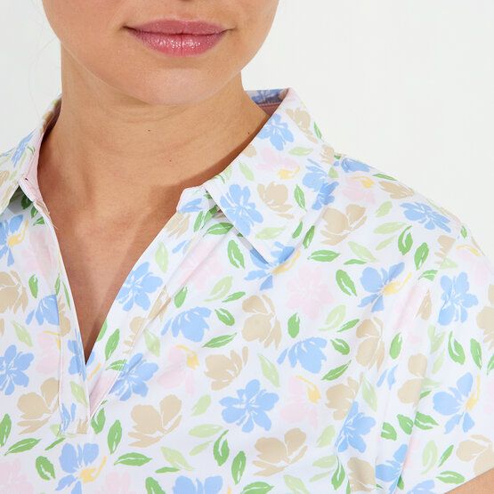 Abacus Victoria drycool Halbarm Polo mehrfarbig