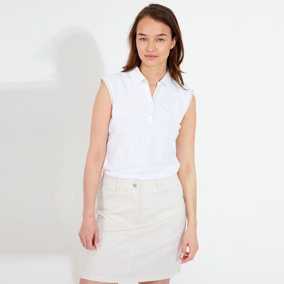 Abacus Bovey drycool ohne Arm Polo weiß