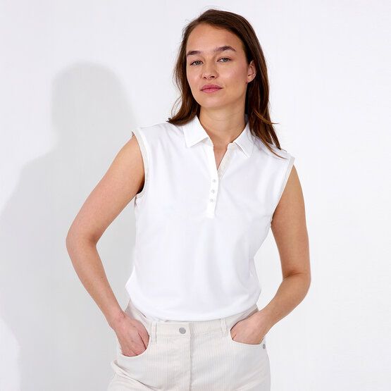 Abacus Bovey drycool ohne Arm Polo weiß