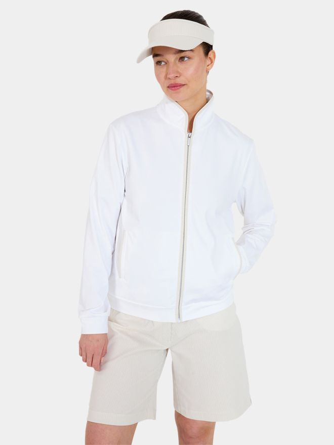 Abacus Bovey Stretch Jacke weiß
