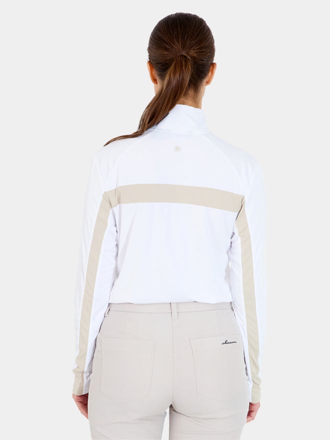 Abacus Aloha Stretch Midlayer weiß