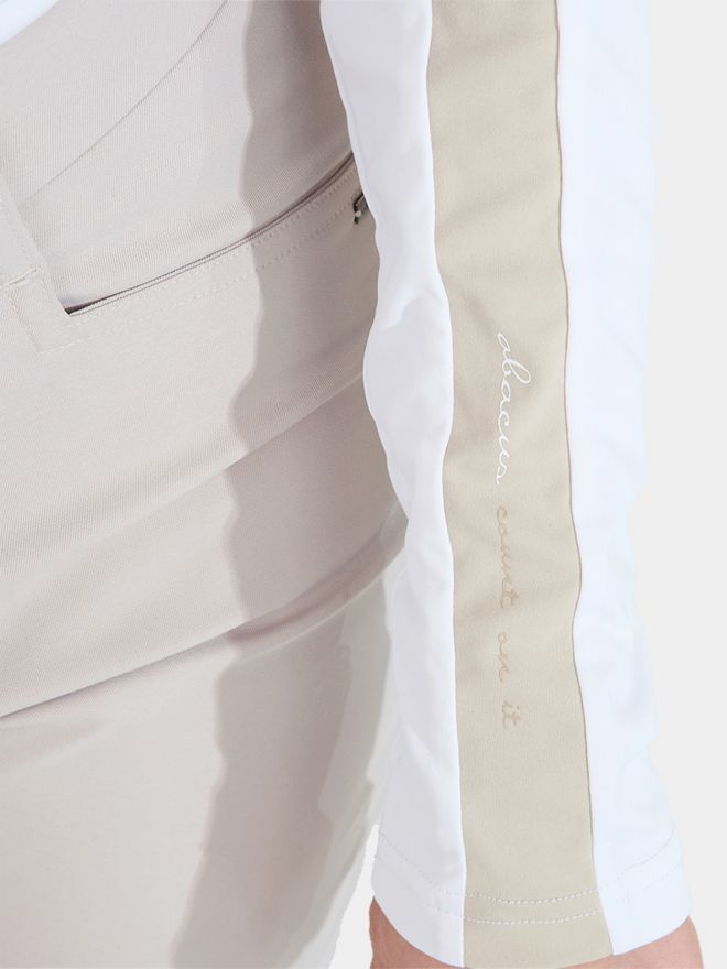 Abacus Aloha Stretch Midlayer weiß