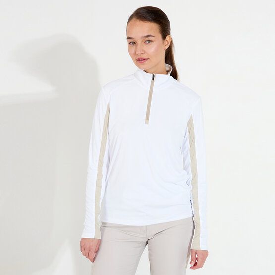 Abacus Aloha Stretch Midlayer weiß