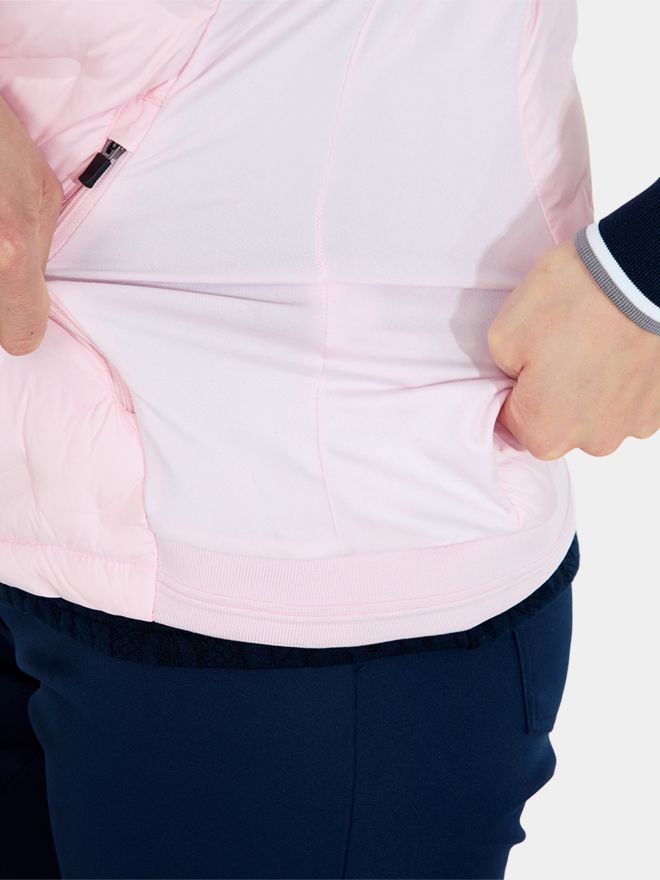 Abacus Portrush hybrid Stretch Weste rosa