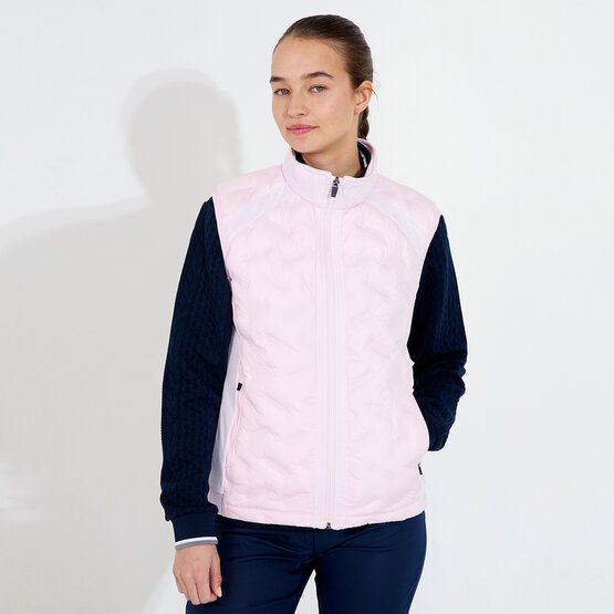 Abacus Portrush hybrid Stretch Weste rosa