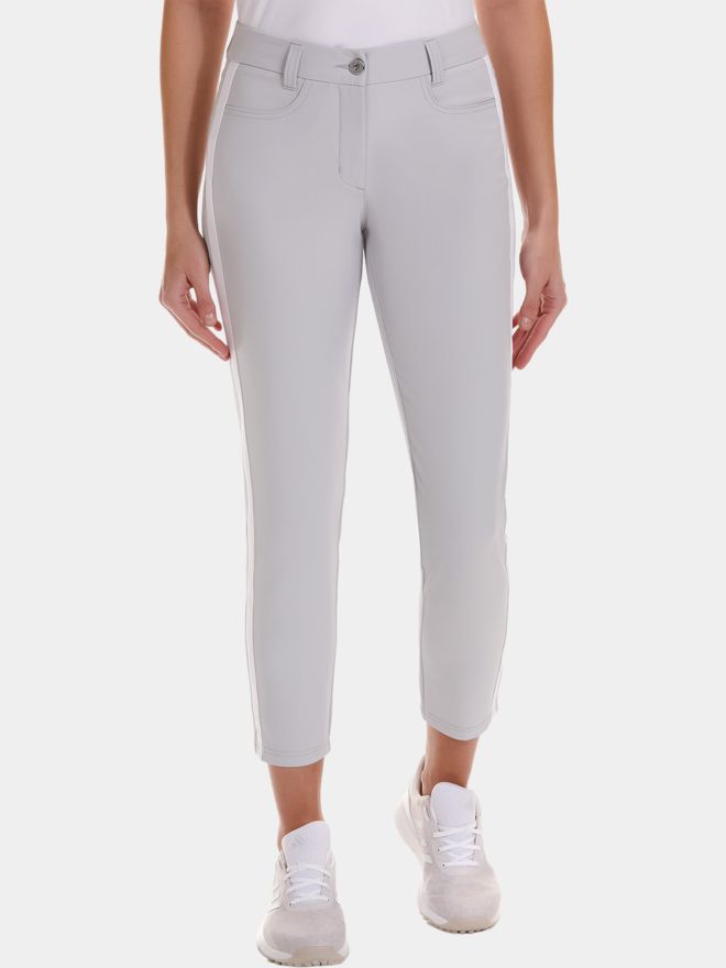 Valiente MAYA Galon stretch 7/8 pants light gray