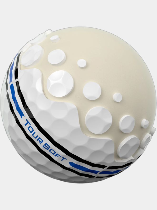 Titleist Tour Soft AIM 360° bílá
