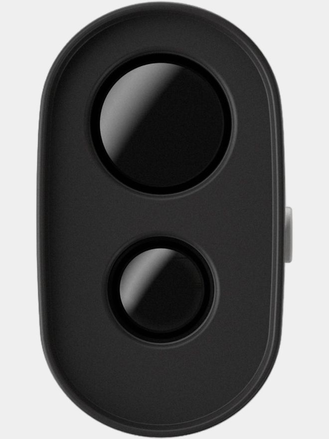 Pinned Golf Laser Rangefinder black