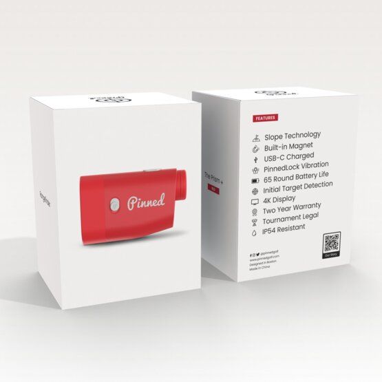 Pinned Prism+ Laser-Entfernungsmesser rot