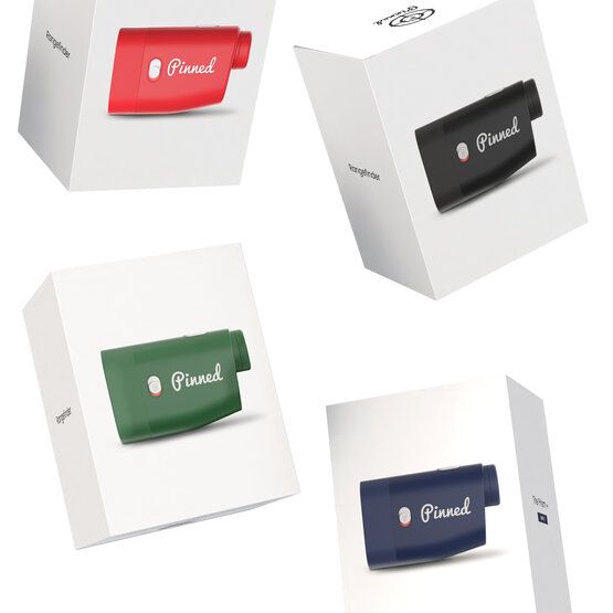 Pinned Prism+ Laser-Entfernungsmesser rot