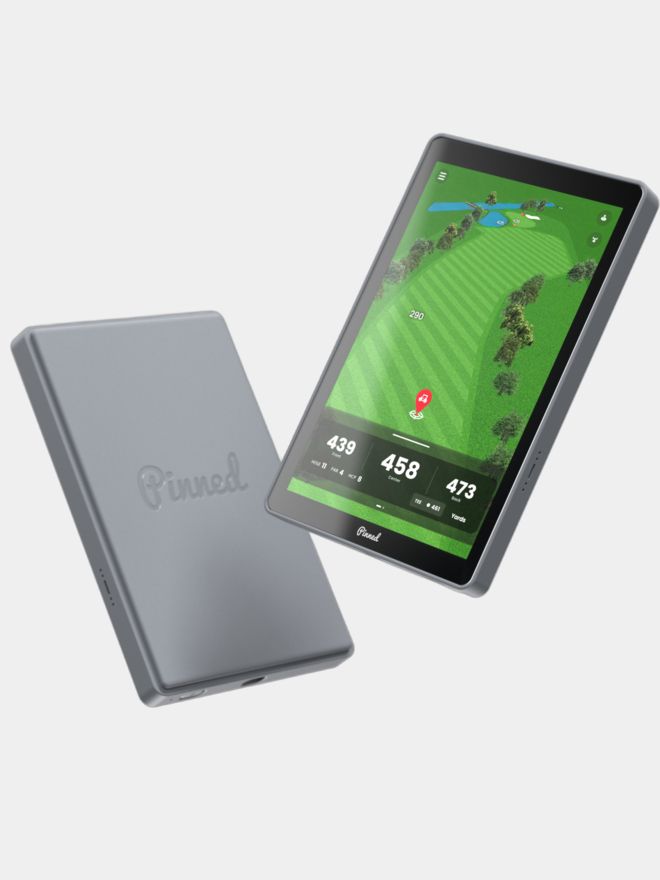 Pinned The Caddie GPS-Tracker grau