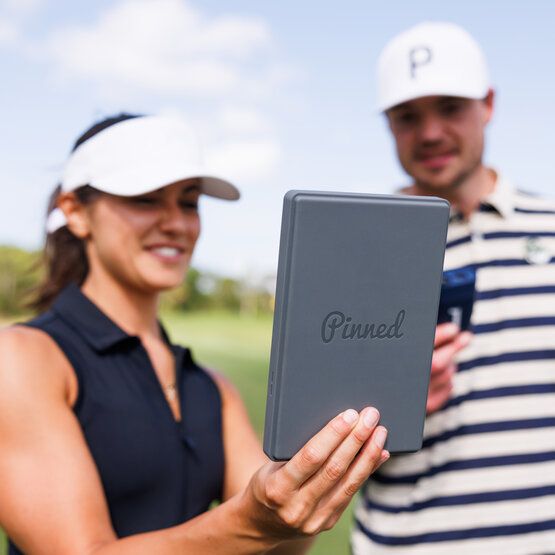 Pinned The Caddie GPS-Tracker grau