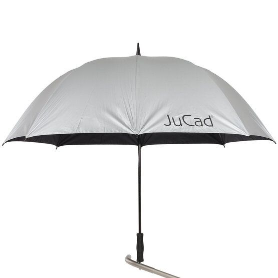 JuCad Carbon Shadow Trolley inkl. Regenschirm und Scorekartenhalter schwarz