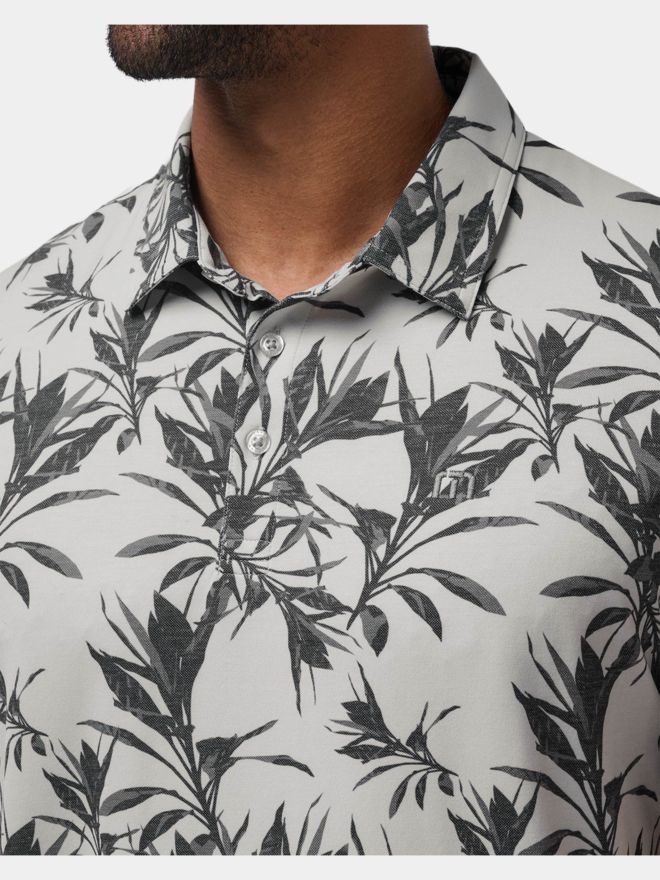 TravisMathew Polokošile FEATHERWEIGHT COAST s polovičním rukávem ecru