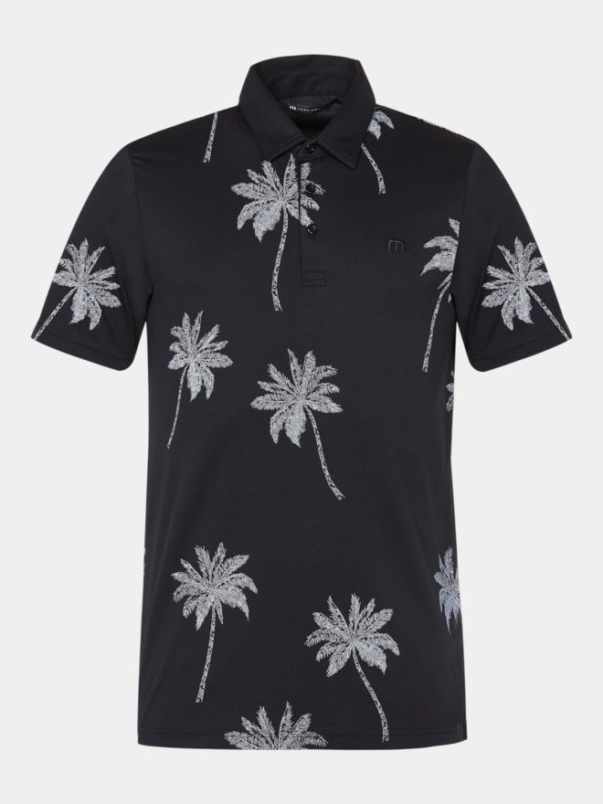 TravisMathew Polokošile MESIC s polovičním rukávem černá