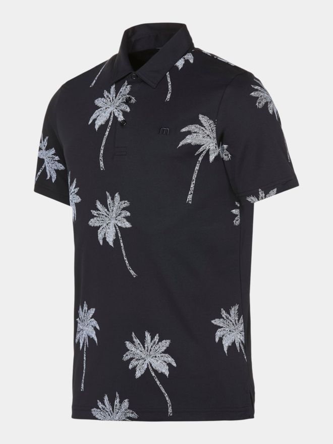 TravisMathew Polokošile MESIC s polovičním rukávem černá