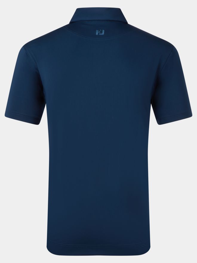 FootJoy Lisle Solid Halbarm Polo navy
