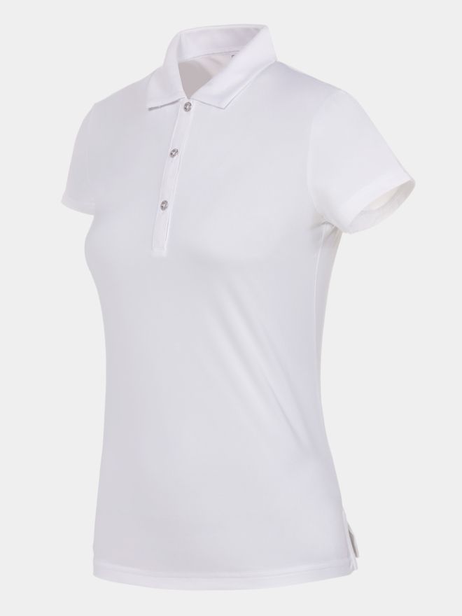 FootJoy Halbarm Polo weiß