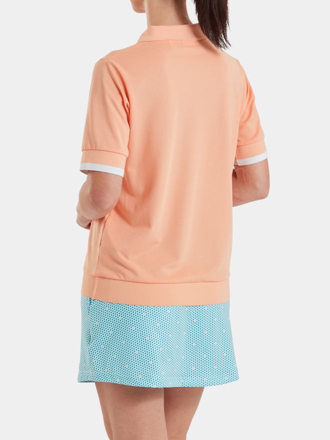 FootJoy 3/4 Arm Polo rosa