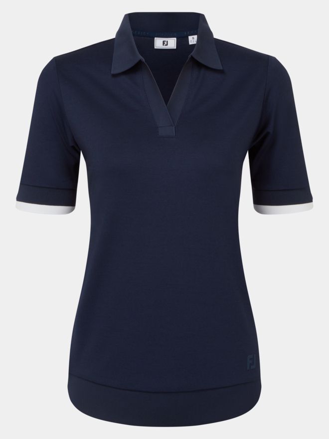 FootJoy 3/4 Arm Polo navy