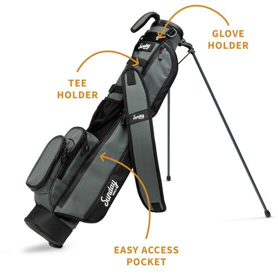 Sunday Golf The Loma Standbag grün