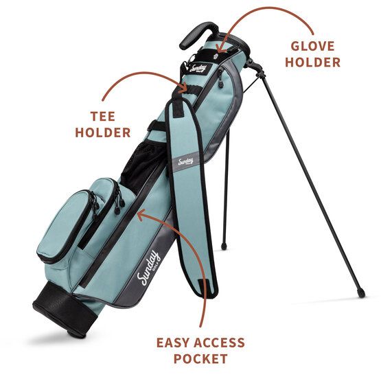 Sunday Golf The Loma Standbag hellblau