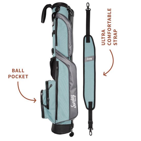 Sunday Golf The Loma Standbag hellblau