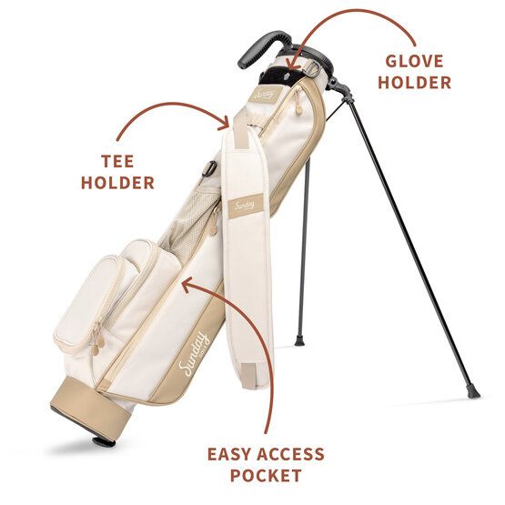 Sunday Golf The Loma Standbag beige