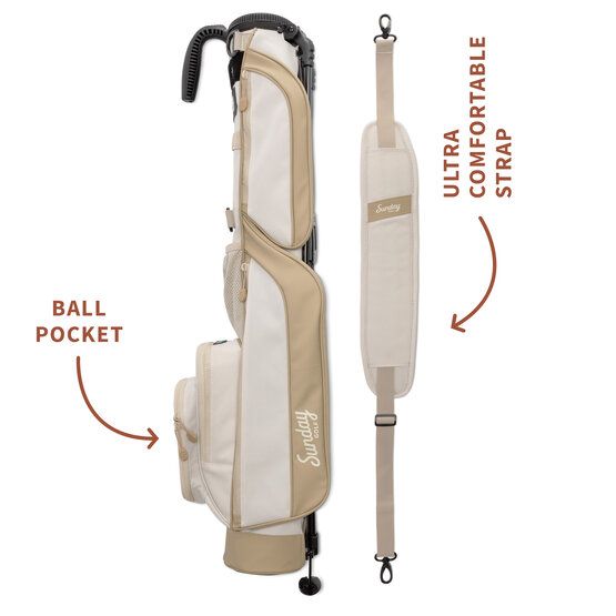 Sunday Golf The Loma Standbag beige